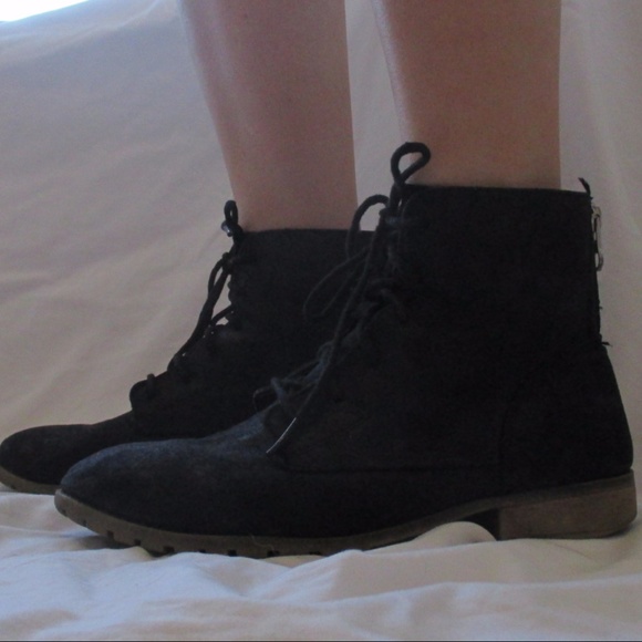 Black Ankle Booties - Picture 1 of 3
